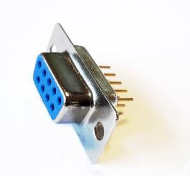 CONNECTOR DSUB 9PIN 180C FEMALE - L-KLS1-221-09-F-L