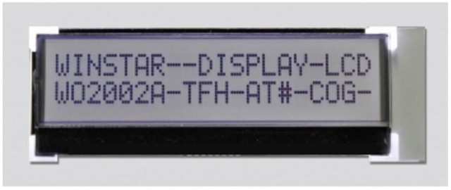 LCD COG 20X2 FSTN POSITIVE 3.3V - WO2002A-TFH-AT#