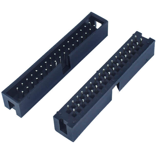 BOX HEADER 34PIN(2x17) 2.54mm THT V/T MALE BLACK - L-KLS1-202-34-S-B