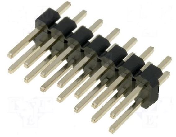 PIN HEADER 60PIN(2x30) 2.54mm THT V/T - L-KLS1-207-2-60-S