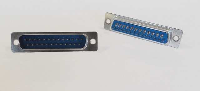 CONNECTOR DSUB 25PIN SOLDER TYPE 180C MALE CONFFLY - DS1033-25MUNSISS