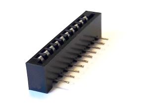 CONNECTOR FOR TFT CONNECTION THT R/A 10PIN 2.54MM - L-KLS1-219-10-R