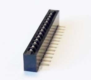 CONNECTOR FOR TFT CONNECTION THT R/A 13PIN 2.54MM - L-KLS1-219-13-R