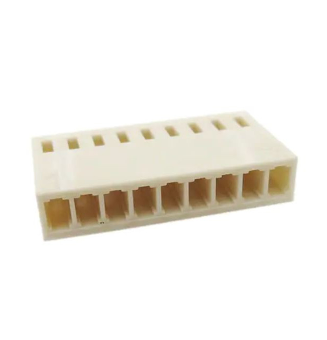 CON.T.B.2.54MM 9PIN(1X9) FEMALE BEIGE - 2.54-09P-H