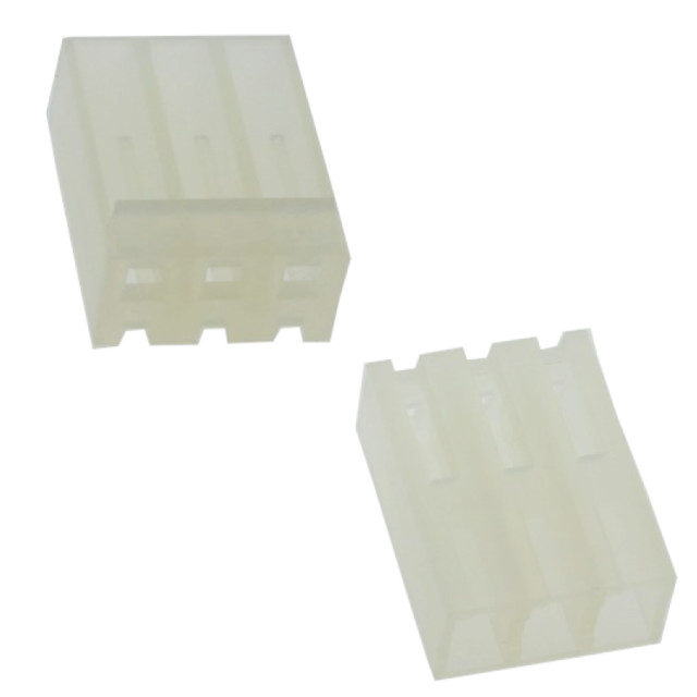 CON.T.B.3.96MM 3PIN(1X3) TRANSPARENT - 3.96-03-H-TRANSPARENT