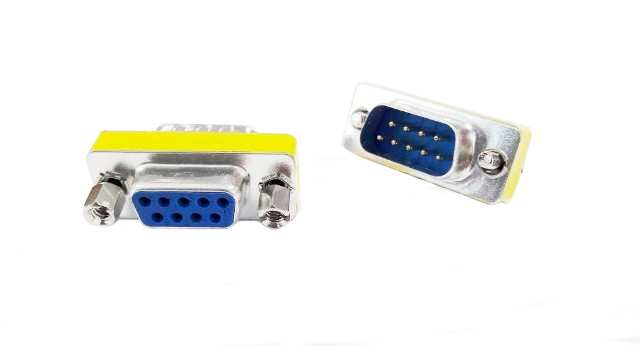 CONNECTOR DSUB ADAPTOR 9PIN 180C MALE&FEMALE - DS1082-02-9M8LNCC