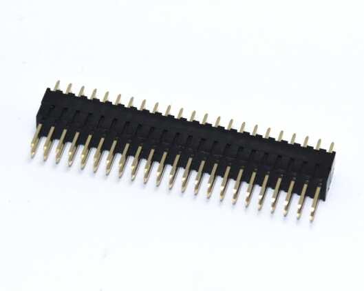 PIN HEADER 46PIN(2x23) 2.54mm THT V/T - L-KLS1-207-7.4-2-46-S-3.