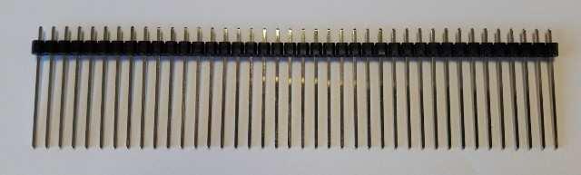 PIN HEADER 40PIN(1x40) 2.54mm THT V/T