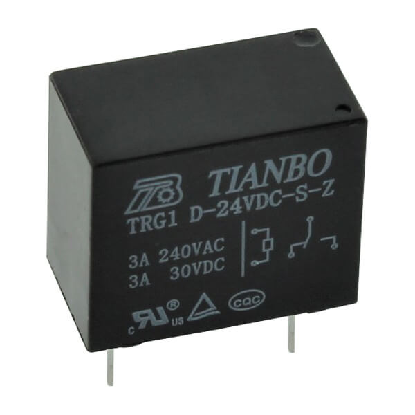 RELAY 3A 24VDC 1 FORM C - TRG1-D-24VDC-S-Z