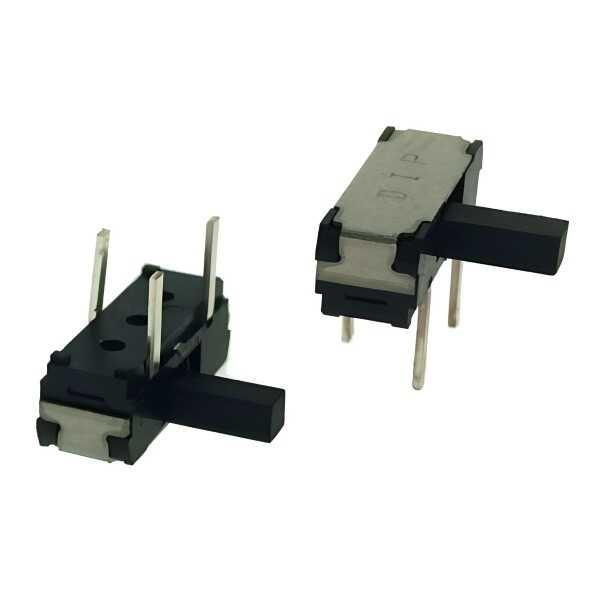 SWITCH SLIDE 1P2T 100mA 12V On-Off THT R/A - LSS12-40-V-T/R