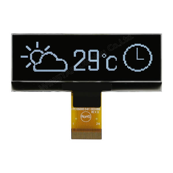 OLED COG 128X32 WHITE 2.23" - WEO012832AWPP3N00000