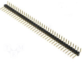 PIN HEADER 4PIN(1x4) 2.54mm THT R/A - L-KLS1-207-1-04-R1