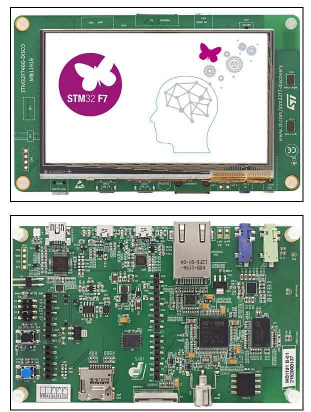 DEMO KIT FOR STM32F746 ST - STM32F746G-DISCO