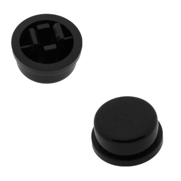 SWITCH COVER BLACK ROUND (SİYAH YUVARLAK KAPAK) - L-KLS7-TSC12-RB