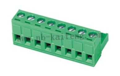 TERM.BLK.5.08MM 11P FEMALE GREEN KAIFENG - KF2EDG-5.08-11P