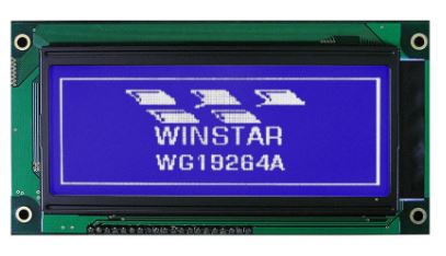 LCD GRAPHIC 192X64 STN NEGATIVE BLUE 5V - WG19264A-TMI-V#N