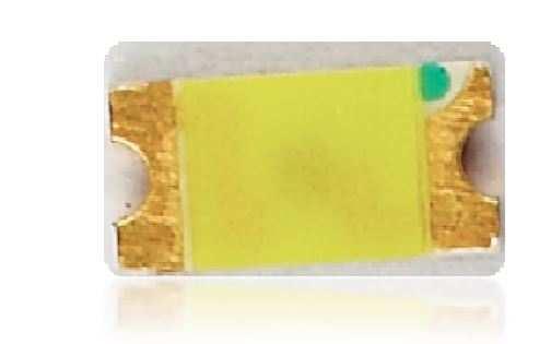 LED SMD 0805 WHITE 1000-1400mcd 140° YELLOW/Diff