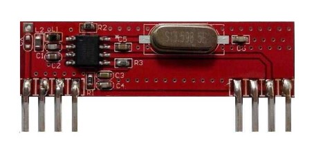 RF MODULE 433.92 MHZ SUPER HETERODYNE - ST-RX12S-ASK-434MHZ