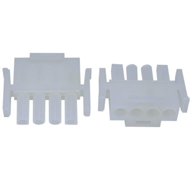CON.T.B.6.35MM 4P 180C LOCKER WITHOUT HOLE FEMALE - L-KLS1-XL1-6.35-1X04-FH