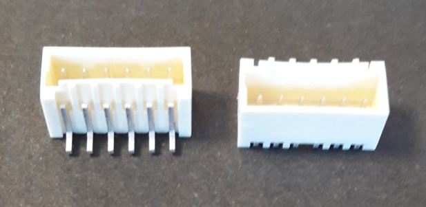 CONNECTOR HEADER 6PIN 1.5MM VERTICAL SMD - MOLEX-0874370643