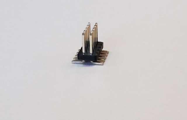 PIN HEADER 10PIN(2x5) 1.27mm SMT V/T 3.7X5.7X1.8MM