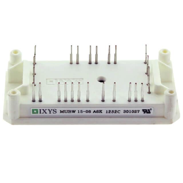 IGBT PIM MOD.3PH D.BRID.SEVEN 14A 600V NPT E1PACK - MUBW15-06A6K