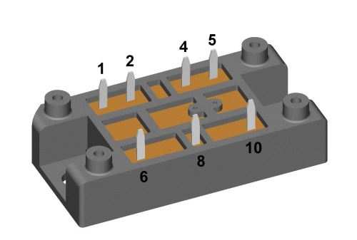 DIODE BRIDGE 45A 1800V 3PH V1A-PACK - VUO34-18NO1