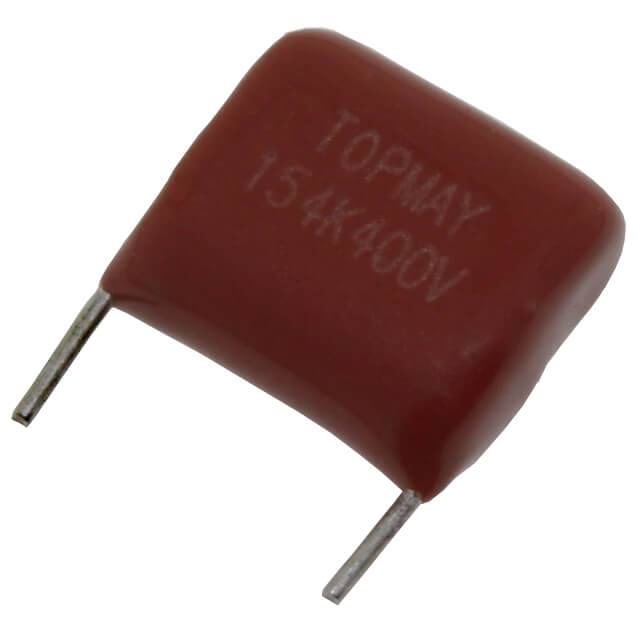 CAP.POL.150nF 400VDC 10MM BULK(3mm CUT LEG) - TMCF03-154K400VP10B