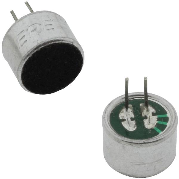 MICROPHONE CAP. 6.7X9.7MM 44DB 2.2K OHM 4.5V 2PIN