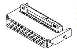 CONNECTOR 0.5MM 4PIN FFC FPC GOLD R/A - MOLEX-5034800400