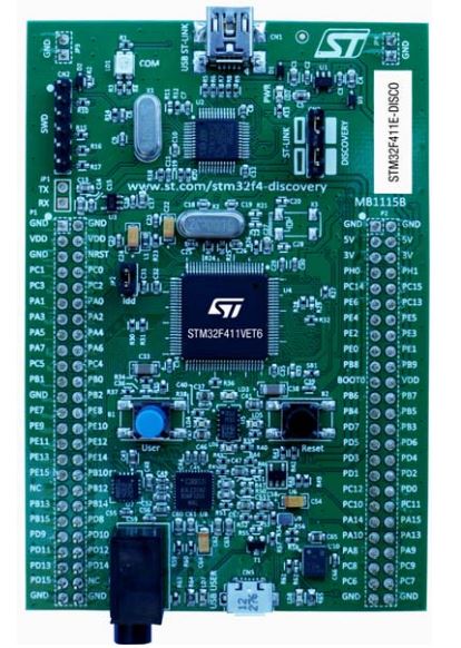 EVALUATION BOARD FOR STM32F411VE - STM32F411E-DISCO