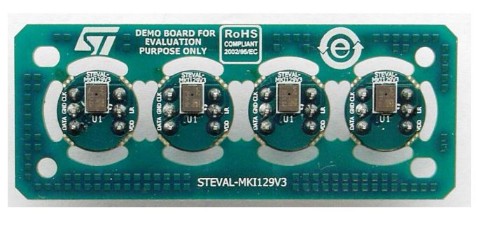 EVALUATION BOARD FOR MP34DT01 - STEVAL-MKI129V3