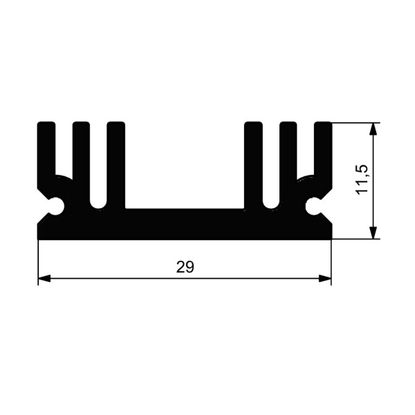 HEATSINK (L=35 mm) - OZDAS0003EPL35