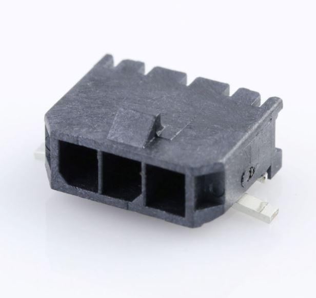 CONNECTOR HEADER 1X3PIN 3.0mm PITCH SMD R/A MALE