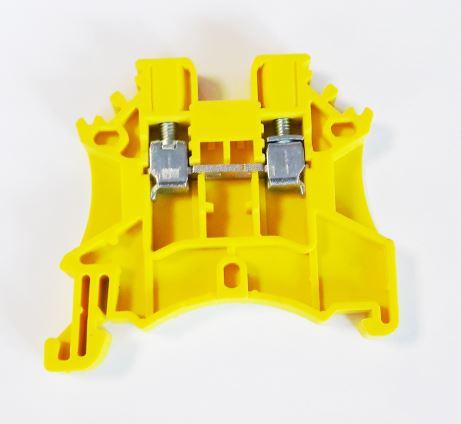 DIN RAIL T.B.5.1MM SCREW YELLOW - DC2.5-01P-18-00AH