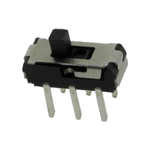 SWITCH SLIDE 2P2T 300mA 50V THT V/T