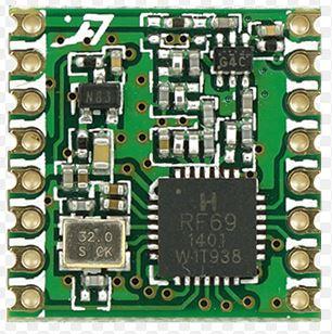 RF TRANSCEIVER MODULE H.POWER 433MHZ SMD - RFM69HCW-433S2