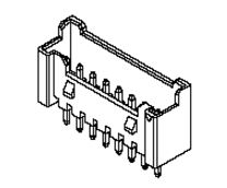 CON.T.B.2.00MM 4PIN/(1X4) 180C HEADER MALE GOLD - MOLEX-353620450