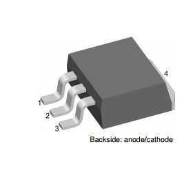 DIODE STAND. Dual Series 2x8A 1200V SMT D2PAK-4 - DSP8-12AS-TUB