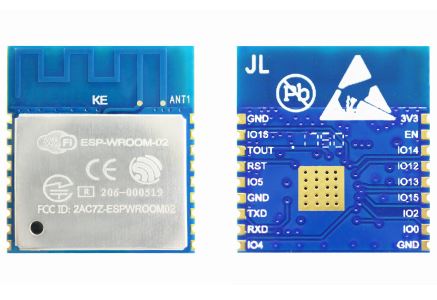 MODULE WIFI IEEE 802.11n 1x1 2.4GHZ - ESP-WROOM-02