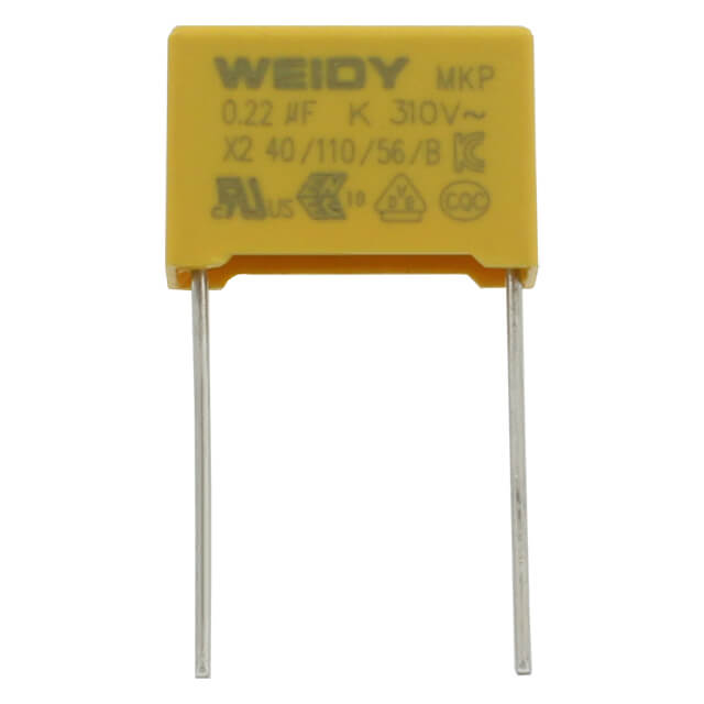 CAP.POL.220nF 310VAC 15MM W:18 H:12 T:6 %10 WEIDY - W42Q3224KM8TGBB0W0