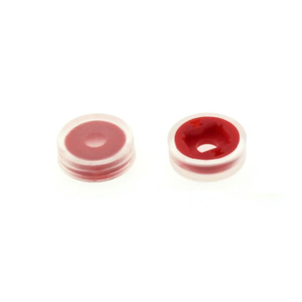 SWITCH COVER RED ROUND 6MM - KTL-RAR