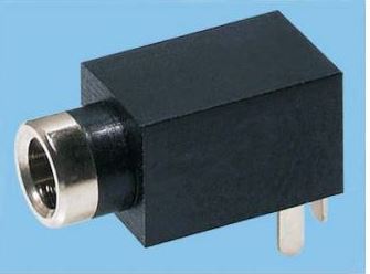 CONNECTOR MONO JACK THT R/A 2.5MM - L-KLS1-TG2.5-006A