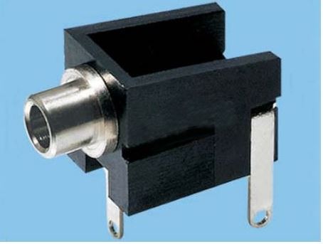 CONNECTOR MONO JACK WITHOUT NUT THT R/A 2.5MM - L-KLS1-TG2.5-004B