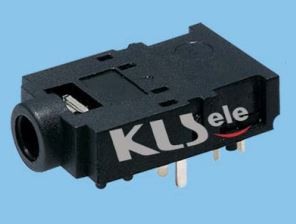 CONNECTOR STEREO PHONE JACK THT R/A 3.5MM - L-KLS1-TSJ3.5-005B