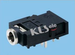 CONNECTOR STEREO JACK THT R/A 3.5MM - L-KLS1-TSJ3.5-005A