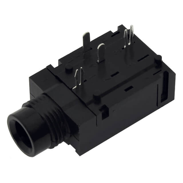 CONNECTOR STEREO JACK THT R/A 6.3MM - L-KLS1-TG6.3-014