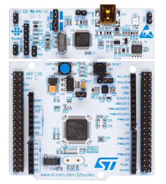 EVALUATION BOARD FOR STM32F3 SERIES - NUCLEO-F302R8