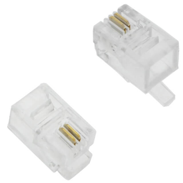 CONNECTOR PLUG 4P2C RJ11 - L-KLS12-RJ11-4P2C-01