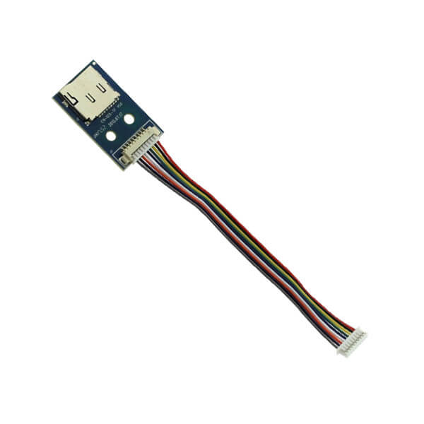 CABLE 9P 9CM 1.25MM-1.25MM DOUBLE CONNECTOR - TFT-90-SZP-9P-125-28-804